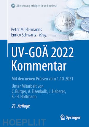 hermanns peter m. (curatore); schwartz enrico (curatore) - uv-goÄ 2022 kommentar