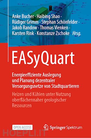 bucher anke (curatore); shao haibing (curatore); grimm rüdiger (curatore); schönfelder stephan (curatore); randow jakob (curatore); vienken thomas (curatore); rink karsten (curatore); zschoke konstanze (curatore) - easyquart - energieeffiziente auslegung und planung dezentraler versorgungsnetze von stadtquartieren