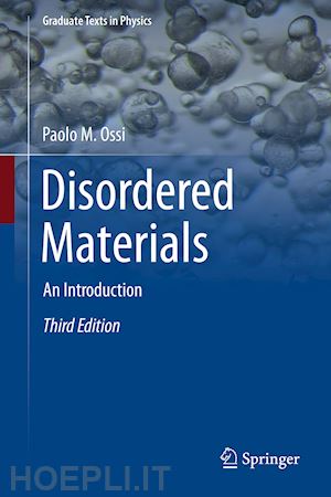 ossi paolo m. - disordered materials