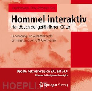 holzhäuser jörg (curatore); holzhäuser petra (curatore) - hommel interaktiv –  update netzwerkversion 23.0 auf 24.0