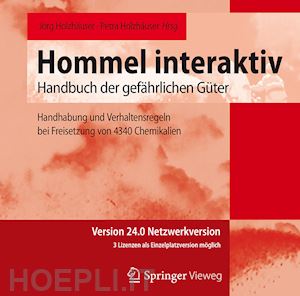 holzhäuser jörg (curatore); holzhäuser petra (curatore) - hommel interaktiv version 24.0 netzwerkversion