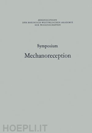 schwartzkopff johann - symposium mechanoreception