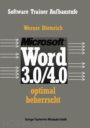 dieterich werner - word 3.0/4.0 optimal beherrscht