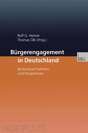 heinze rolf g. (curatore) - bürgerengagement in deutschland