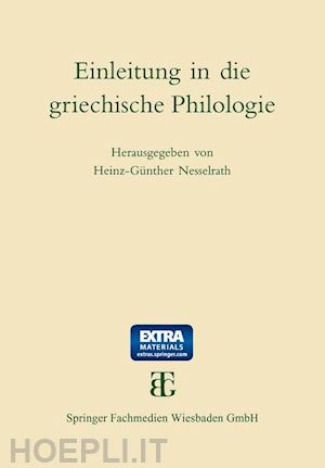  - einleitung in die griechische philologie