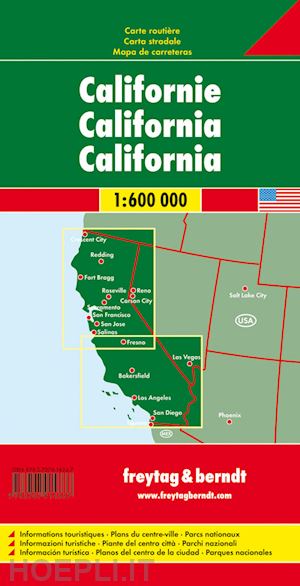 aa.vv. - california 1:600.000