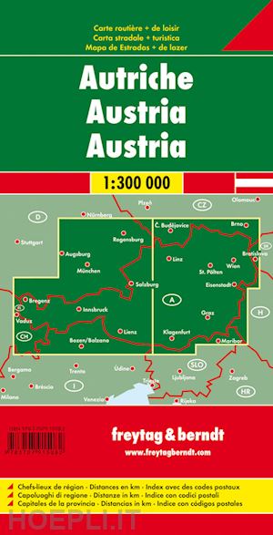 aa.vv. - austria 1:300.000