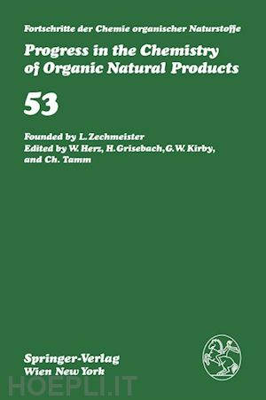  - fortschritte der chemie organischer naturstoffe / progress in the chemistry of organic natural products