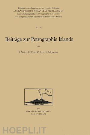 wetzel; wenk; schwander; stern - beiträge zur petrographie islands