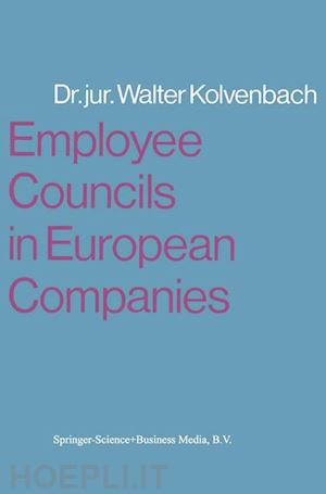 kolvenbach walter - employee councils in european companies