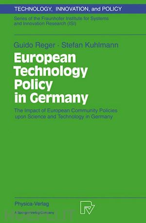 reger guido; kuhlmann stefan - european technology policy in germany