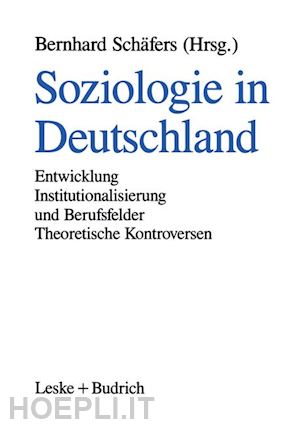 schäfers bernhard (curatore) - soziologie in deutschland
