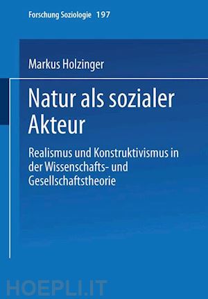 holzinger markus - natur als sozialer akteur