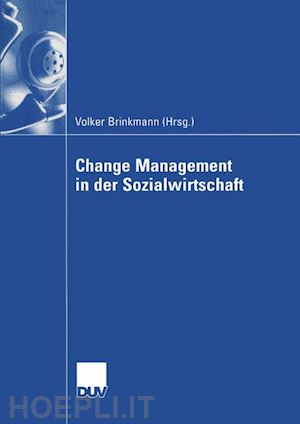 brinkmann volker (curatore) - change management in der sozialwirtschaft