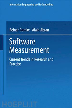 dumke reiner (curatore); abran alain (curatore) - software measurement