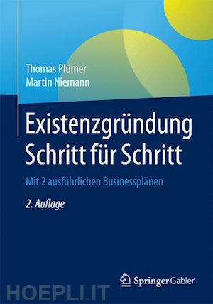 plümer thomas; niemann martin - existenzgründung schritt für schritt