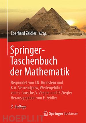 zeidler eberhard (curatore) - springer-taschenbuch der mathematik