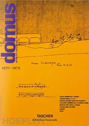 fiell c. (curatore); fiell p. (curatore) - domus (1970-1979). ediz. inglese, francese e tedesca