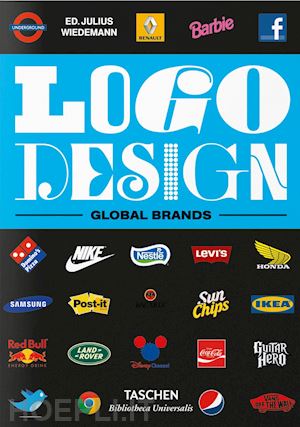 wiedemann j. (curatore) - logo design. global brands. ediz. inglese, francese e tedesca. vol. 2