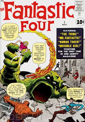 waid mark; massimino mike - marvel comics library. fantastic four. vol. 1: 1961-1963