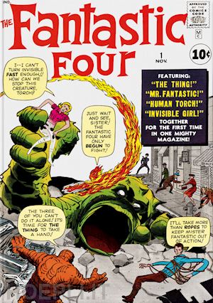 waid mark; massimino mike - marvel comics library. fantastic four. ediz. illustrata. vol. 1: 1961-1963