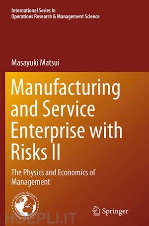 matsui masayuki - manufacturing and service enterprise with risks ii