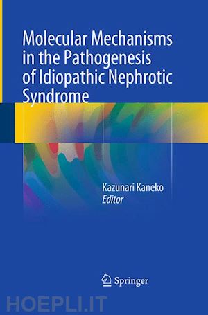 kaneko kazunari (curatore) - molecular mechanisms in the pathogenesis of idiopathic nephrotic syndrome