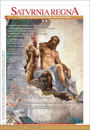 aa.vv. - saturnia regna 68, 1/2020 - introduzione generale alla religione