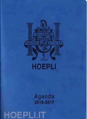 hoepli - agenda hoepli 2016-2017