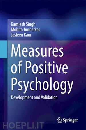 singh kamlesh; junnarkar mohita; kaur jasleen - measures of positive psychology