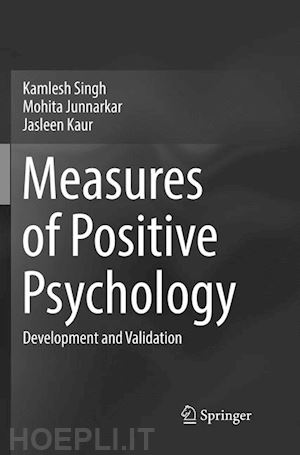 singh kamlesh; junnarkar mohita; kaur jasleen - measures of positive psychology