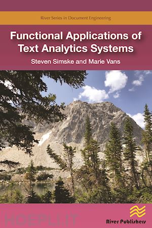simske steven; vans marie - functional applications of text analytics systems