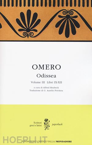 omero - odissea. vol. 3: libri ix-xii
