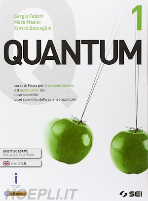 fabbri sergio; masini mara; baccaglini enrico - quantum. per i licei scientifici. con e-book. con espansione online. vol. 1
