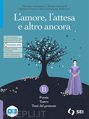 jacomuzzi vincenzo; leonardi matteo; franco barbara; dulbecco m. e. (curatore) - amore, l'attesa e altro ancora. con l'alfabeto della poesia, letteratura delle o