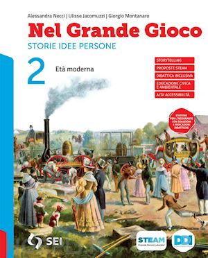 necci alessandra; jacomuzzi ulisse; montanaro giorgio - nel grande gioco. con storie per leggere storie per immaginare. per la scuola me