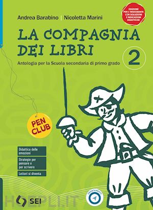 barabino andrea; marini nicoletta - compagnia dei libri. con letteratura italiana dalle origini all'eta' contemporan