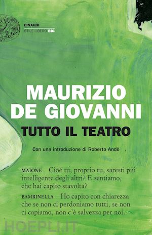 de giovanni maurizio - tutto il teatro