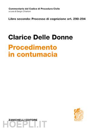 delle donne clarice - il procedimento in contumacia