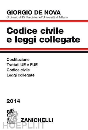 de nova giorgio - codice civile e leggi collegate