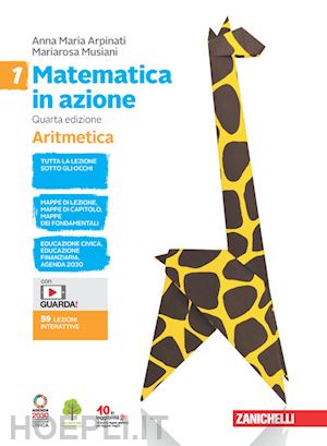 arpinati anna maria; musiani mariarosa - matematica in azione. aritmetica-geometria. per la scuola media. con e-book. con