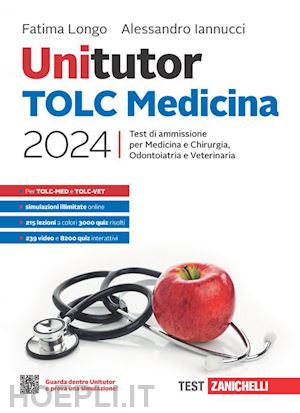 longo fatima; iannucci alessandro - unitutor - tolc medicina 2024