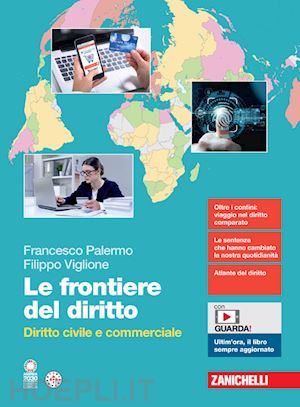 palermo francesco; viglione filippo - frontiere del diritto. diritto civile e commerciale. per le scuole superiori. co