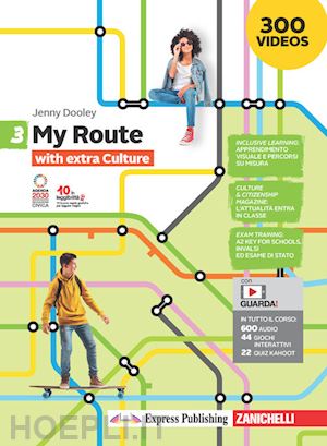 dooley jenny - my route with extra culture. per la scuola media. con contenuto digitale (fornit