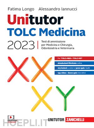longo fatima; iannucci alessandro - unitutor - tolc medicina 2023