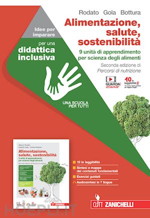 rodato silvano - alimentazione, salute, sostenibilita'. 9 unita' di apprendimento per scienza deg