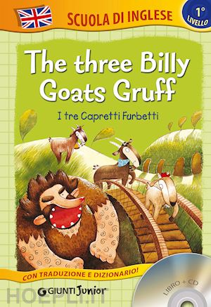 aa.vv. - three billy goats gruff - tre capretti furbetti + cd