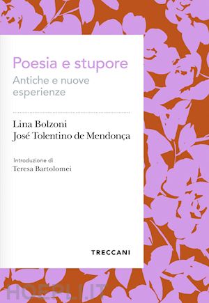 bolzoni lina; tolentino mendonca jose' - poesia e stupore. antiche e nuove esperienze