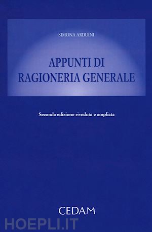 arduini simona - appunti di ragioneria generale