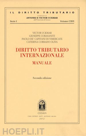 uckmar victor; corasaniti giuseppe; de' capitani di vimer - diritto tributario internazionale